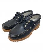 Timberland×Aime Leon Doreティンバーランド×エメ レオン ドレ）の古着「3 eye Classic Lug デッキシューズ」｜ネイビー