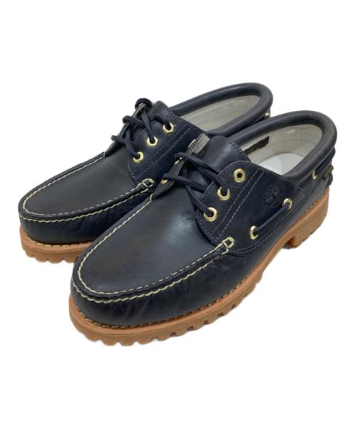 Timberland（ティンバーランド）Timberland (ティンバーランド) Aime Leon Dore (エメ レオン ドレ) 3 eye Classic Lug デッキシューズ ネイビー サイズ:8.5の古着・服飾アイテム