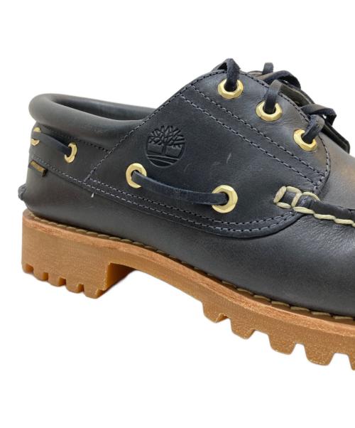 Timberland（ティンバーランド）Timberland (ティンバーランド) Aime Leon Dore (エメ レオン ドレ) 3 eye Classic Lug デッキシューズ ネイビー サイズ:8.5の古着・服飾アイテム