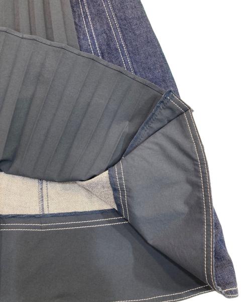 CASA FLINE（カーサフライン）CASA FLINE (カーサフライン) フロントホックデニムロングワンピース インディゴ サイズ:FREEの古着・服飾アイテム