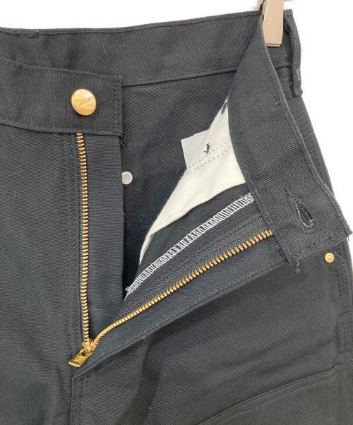 CarHartt（カーハート）CarHartt (カーハート) FIRM DUCK DOUBLE-FRONT UTILITY WORK PANT/ファームダックダブルフロントユーティリティーワークパンツ ブラック サイズ:SIZE 30の古着・服飾アイテム