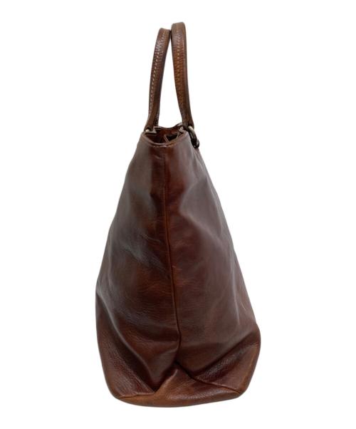 Daniel&Bob（ダニエル＆ボブ）Daniel&Bob (ダニエル＆ボブ) EDIFICE (エディフィス) ハンドバッグ ブラウンの古着・服飾アイテム