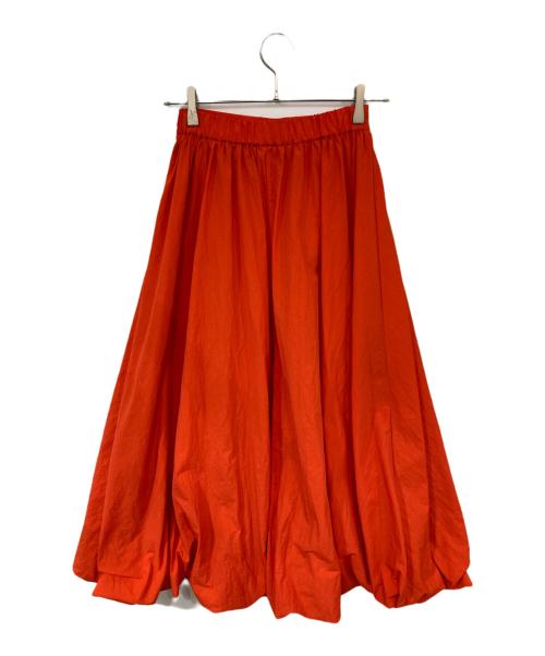 Ameri（アメリ）AMERI (アメリ) バルーンロングスカート レッド サイズ:Sの古着・服飾アイテム