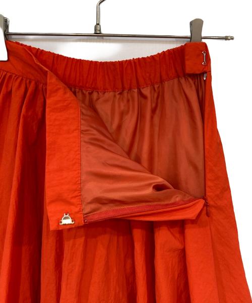 Ameri（アメリ）AMERI (アメリ) バルーンロングスカート レッド サイズ:Sの古着・服飾アイテム