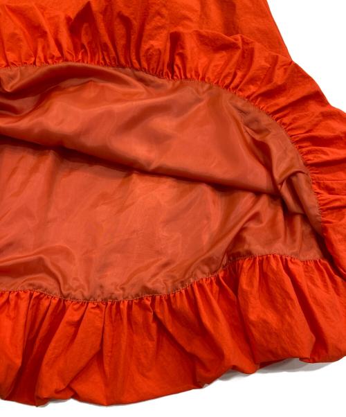 Ameri（アメリ）AMERI (アメリ) バルーンロングスカート レッド サイズ:Sの古着・服飾アイテム