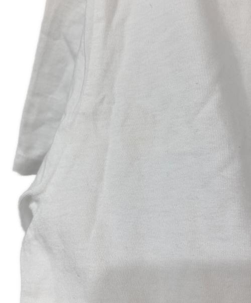 maison kitsune（メゾンキツネ）maison kitsune (メゾンキツネ) フォックスヘッド パッチレギュラーTシャツ ホワイト サイズ:SIZE Mの古着・服飾アイテム