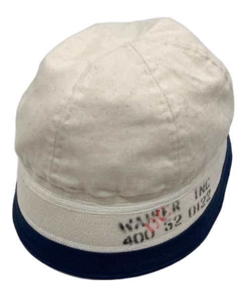waiper（ワイパー）waiper (ワイパー) U.S.NAVY セーラーハット アイボリーの古着・服飾アイテム
