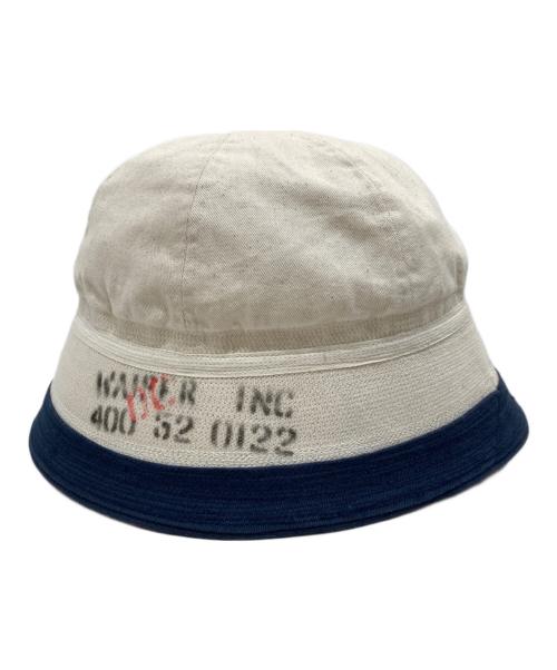 waiper（ワイパー）waiper (ワイパー) U.S.NAVY セーラーハット アイボリーの古着・服飾アイテム