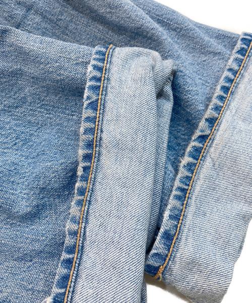 upper hights（アッパーハイツ）upper hights (アッパーハイツ) 別注 THE HIM ワイドストレートデニム インディゴ サイズ:SIZE 25の古着・服飾アイテム