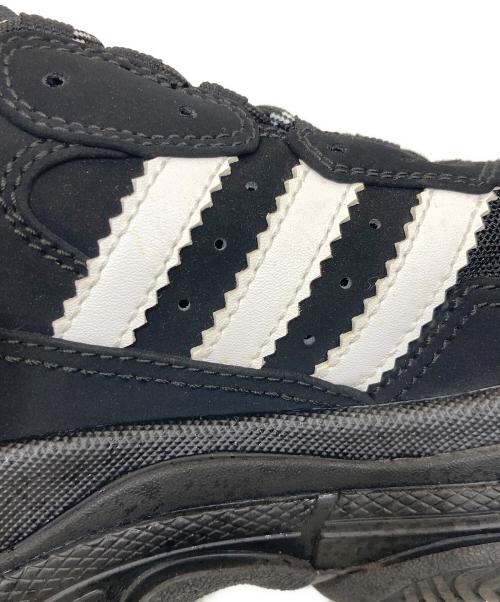 BALENCIAGA（バレンシアガ）BALENCIAGA (バレンシアガ) adidas (アディダス) リプルS メッシュ×レザー スニーカー ブラック サイズ:SIZE 26cmの古着・服飾アイテム