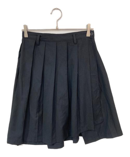 NOT CONVENTIONAL（ノットコンベンショナル）NOT CONVENTIONAL (ノットコンベンショナル) ラップスカート ブラック サイズ:FREEの古着・服飾アイテム