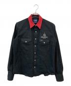 Wrangler×TAKAHIROMIYASHITA TheSoloIst.ラングラー×タカヒロミヤシタ ザソロイスト）の古着「デニムシャツジャケット」｜ブラック