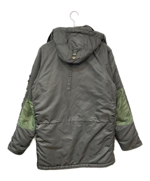 ALPHA INDUSTRIES（アルファインダストリーズ）ALPHA INDUSTRIES (アルファインダストリーズ) NUMBER (N)INE (ナンバーナイン) TYPE N-3B フライトジャケット オリーブ サイズ:Ｌの古着・服飾アイテム