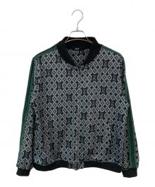 glamb（グラム）の古着「Glitter Monogram Jersey グリッターモノグラムジャージ」｜グレー