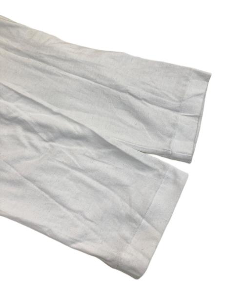 PLAY COMME des GARCONS（プレイコムデギャルソン）PLAY COMME des GARCONS (プレイコムデギャルソン) 長袖カットソー ホワイト サイズ:XXLの古着・服飾アイテム