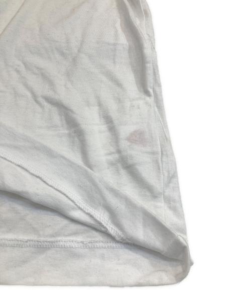 PLAY COMME des GARCONS（プレイコムデギャルソン）PLAY COMME des GARCONS (プレイコムデギャルソン) 長袖カットソー ホワイト サイズ:XXLの古着・服飾アイテム