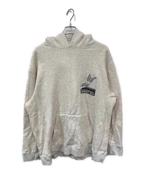 Needles（ニードルズ）Needles (ニードルズ) HIDDEN (ヒドゥン) SWEAT HOODY アイボリー サイズ:XLの古着・服飾アイテム