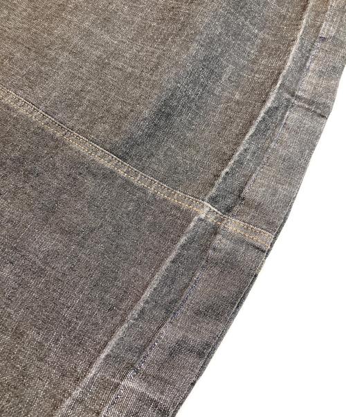 THREE DOTS（スリードッツ）THREE DOTS (スリードッツ) Denim jumper skirt/デニムジャンパースカート ブラック サイズ:不明の古着・服飾アイテム