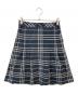 BURBERRY BLUE LABEL（バーバリーロンドンブルーレーベル）の古着「チェックスカート」｜グレー
