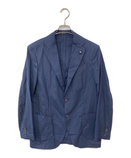 LARDINI（ラルディーニ）LARDINI (ラルディーニ) easy wear セットアップスーツ ネイビー サイズ:48の古着・服飾アイテム