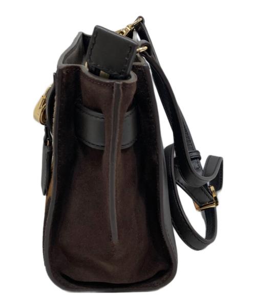 MICHAEL KORS（マイケル・コース）MICHAEL KORS (マイケルコース) HAMILTON TRAVELER MSGR HAIRCALF/ハミルトントラベラーMSGRヘアカーフ ブラウンの古着・服飾アイテム