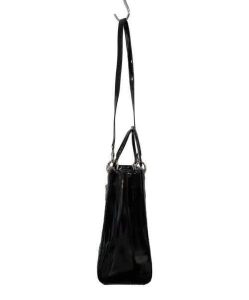 Christian Dior（クリスチャン ディオール）Christian Dior (クリスチャン ディオール) カナージュバッグ ブラックの古着・服飾アイテム