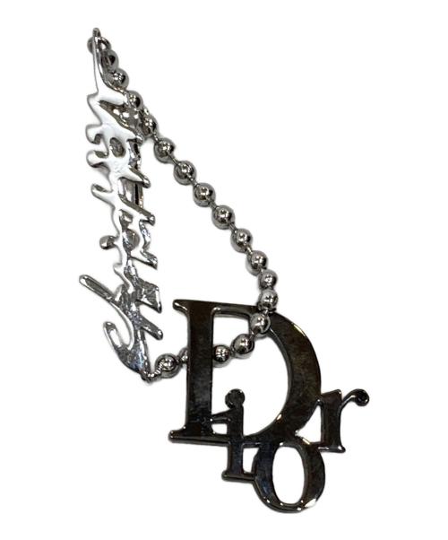 Christian Dior（クリスチャン ディオール）Christian Dior (クリスチャン ディオール) ボールチェーンイヤリング シルバーの古着・服飾アイテム