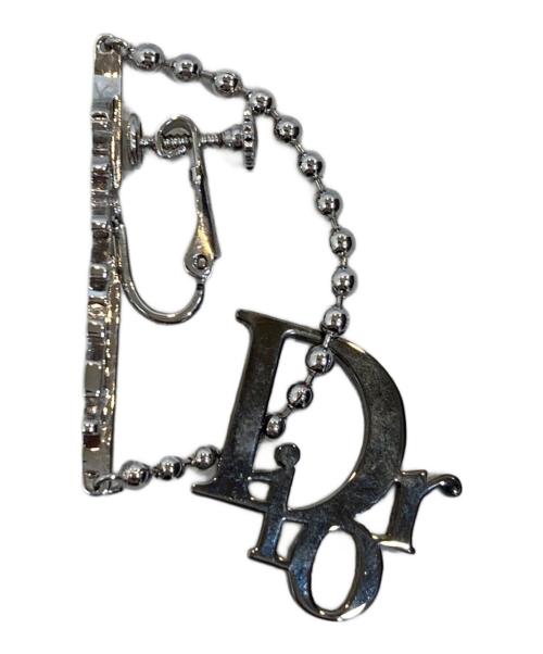 Christian Dior（クリスチャン ディオール）Christian Dior (クリスチャン ディオール) ボールチェーンイヤリング シルバーの古着・服飾アイテム