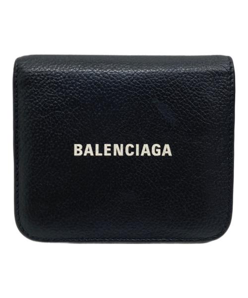BALENCIAGA（バレンシアガ）BALENCIAGA (バレンシアガ) 2つ折り財布 ブラックの古着・服飾アイテム