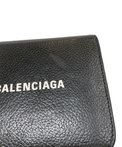 BALENCIAGA（バレンシアガ）BALENCIAGA (バレンシアガ) 2つ折り財布 ブラックの古着・服飾アイテム