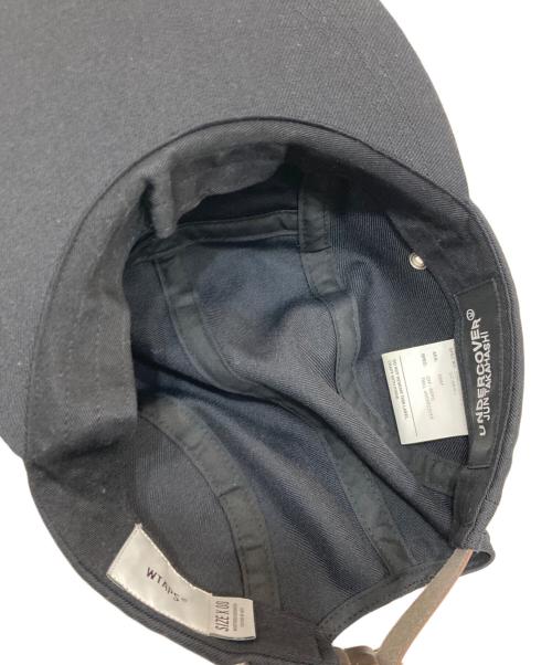 UNDERCOVER（アンダーカバー）UNDERCOVER (アンダーカバー) WTAPS (ダブルタップス) SWAP CAP WOPO TWILL キャップ/スワップキャップWOPOツウィル ブラックの古着・服飾アイテム