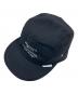 UNDERCOVER（アンダーカバー）の古着「SWAP CAP WOPO TWILL キャップ/スワップキャップWOPOツウィル」｜ブラック
