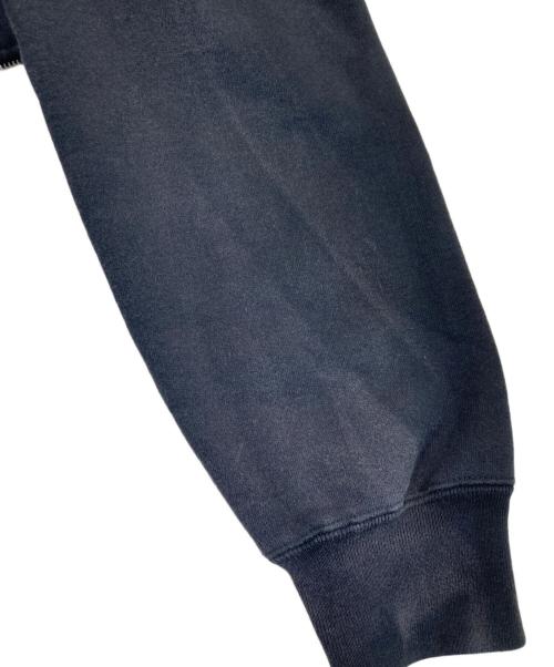 SUPREME（シュプリーム）SUPREME (シュプリーム) Leather Applique Zip Up Hooded Sweatshirt/レザーアップリケジップアップフーデッドセーターシャツ ブラック サイズ:SIZE Sの古着・服飾アイテム