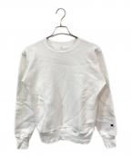 Champion REVERSE WEAVEチャンピオン リバース ウィーブ）の古着「単色タグ復刻 クルーネックスウェット」｜ホワイト