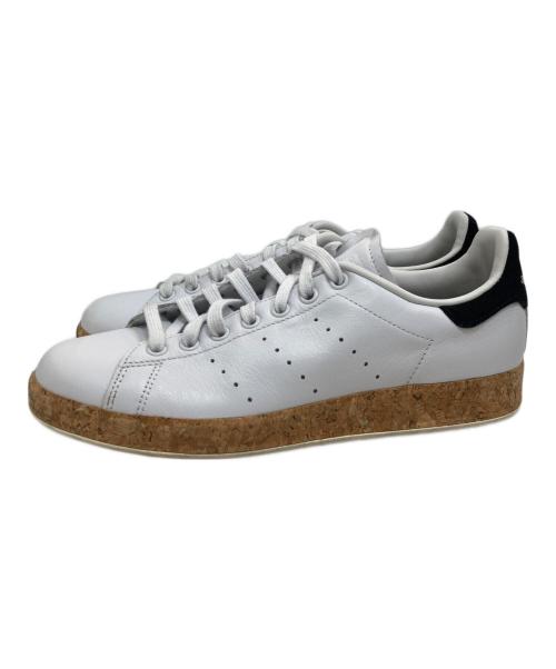 adidas（アディダス）adidas (アディダス) STANSMITH CORK/スタンスミスコルク ホワイト サイズ:SIZE 25cmの古着・服飾アイテム