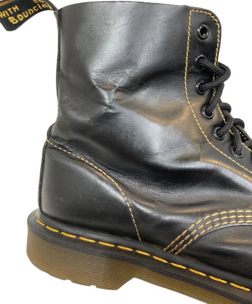 Dr.Martens（ドクターマーチン）Dr.Martens (ドクターマーチン) PASCAL 8ホールブーツ ブラック サイズ:SIZE 10の古着・服飾アイテム