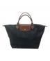 LONGCHAMP（ロンシャン）の古着「ナイロントートバッグ」｜ブラック