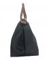 LONGCHAMP (ロンシャン) ナイロントートバッグ ブラック：6000円