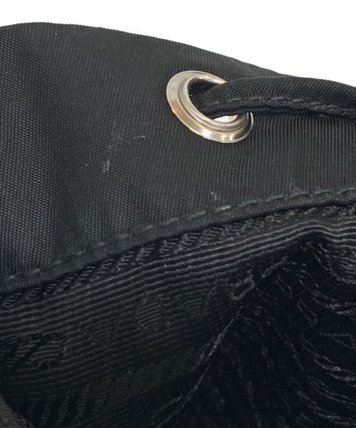 PRADA（プラダ）PRADA (プラダ) RE-NYLON巾着バッグ ブラックの古着・服飾アイテム