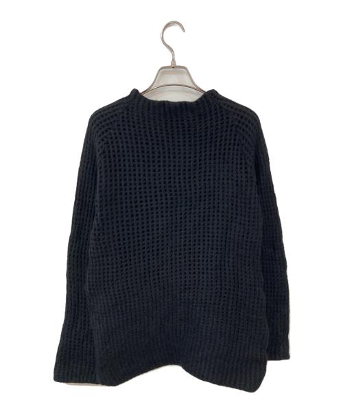 FUMIE=TANAKA（フミエタナカ）FUMIE=TANAKA (フミエタナカ) ワッフルニット ブラック サイズ:不明の古着・服飾アイテム