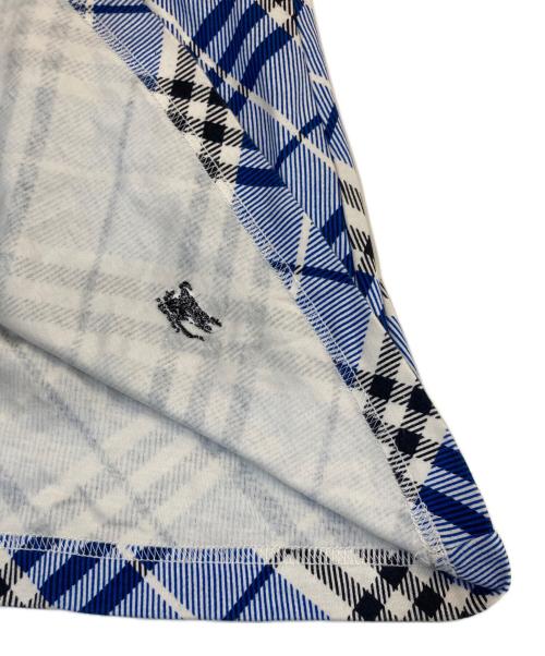 BURBERRY BLUE LABEL（バーバリー ブルー レーベル）BURBERRY BLUE LABEL (バーバリーロンドンブルーレーベル) チェックワンピース ブルー サイズ:SIZE 38の古着・服飾アイテム