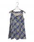 BURBERRY BLUE LABEL（バーバリーロンドンブルーレーベル）の古着「チェックワンピース」｜ブルー