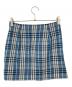 BURBERRY BLACK LABEL (バーバリーブラックレーベル) チェックスカート ネイビー サイズ:SIZE 36：3000円