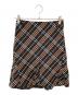 BURBERRY BLUE LABEL（バーバリーロンドンブルーレーベル）の古着「チェックスカート」｜ブラック