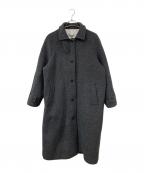 uragoBurago）の古着「シングルウールロングコート」｜ブラウン
