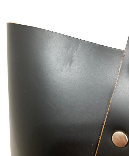 HENDER SCHEME（エンダースキーマ）HENDER SCHEME (エンダースキーマ) レザートートバッグ ブラックの古着・服飾アイテム
