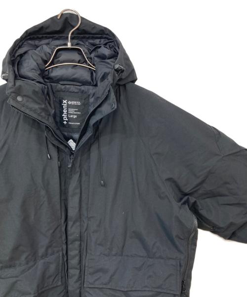 PHENIX（フェニックス）PHENIX (フェニックス) 別注ダウンジャケット ブラック サイズ:Lの古着・服飾アイテム