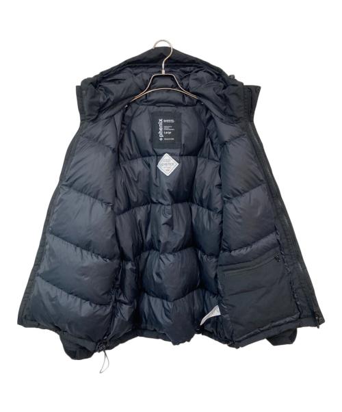 PHENIX（フェニックス）PHENIX (フェニックス) 別注ダウンジャケット ブラック サイズ:Lの古着・服飾アイテム