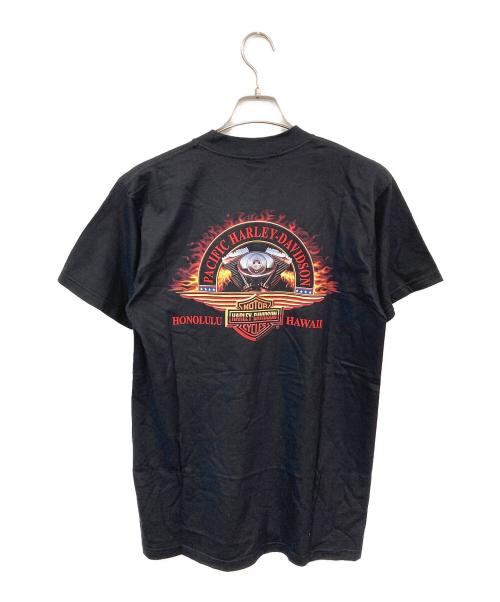 HARLEY-DAVIDSON（ハーレーダビッドソン）HARLEY-DAVIDSON (ハーレーダビッドソン) 00’s プリントTシャツ ブラック サイズ:SIZE Mの古着・服飾アイテム