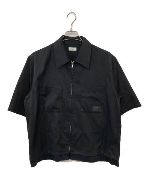 ALLEGE（アレッジ）ALLEGE (アレッジ) ジップアップシャツ ブラック サイズ:SIZE 4の古着・服飾アイテム